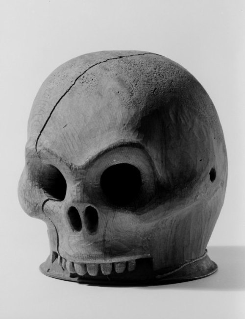 Tsimshian Skull "Helmet".  Click for higher resolution.