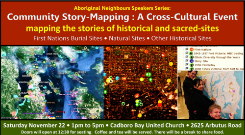 Detail of the Community Mapping event, November 25th, Victoria.